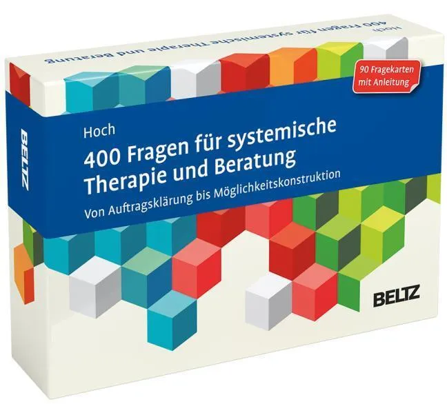 400 Fragen für systemische Therapie und Beratung: Von Auftragsklärung bis Möglichkeitskonstruktion. 90 Fragekarten mit Anleitung. Mit 20-seitigem Booklet (Beltz Therapiekarten)