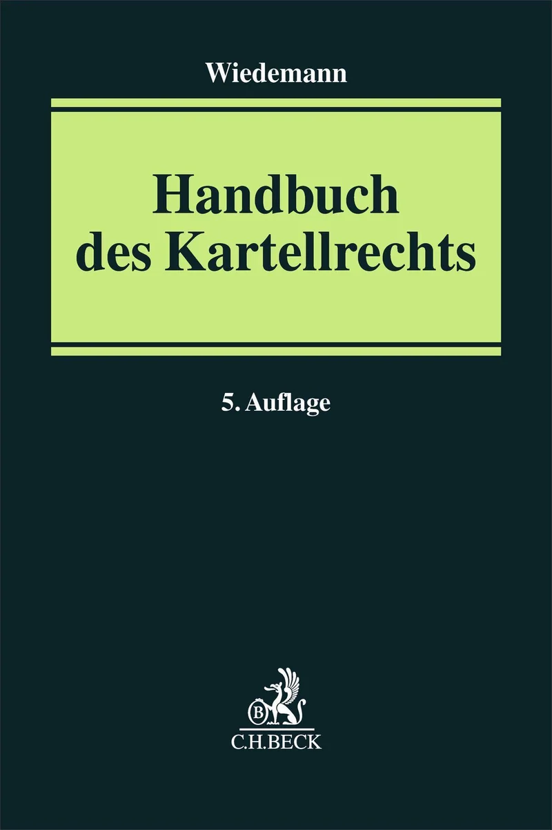 Handbuch des Kartellrechts