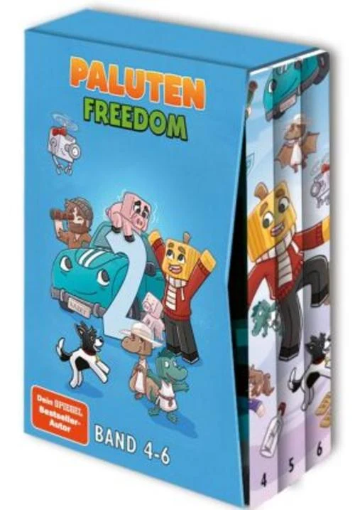 Paluten-Freedom-Schuber: Sonderausgabe Band 4 bis 6 zum Sammeln von Paluten