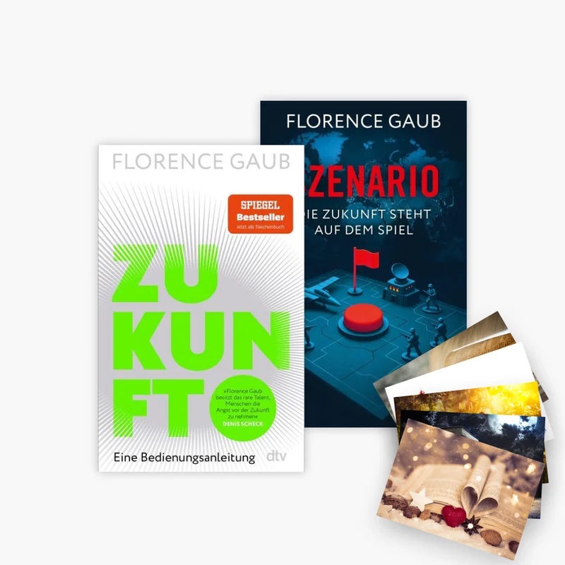 Zukunft + Szenario im Set plus 1 exklusives Postkartenset