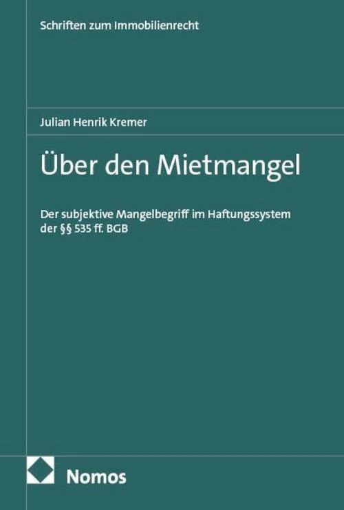 Über den Mietmangel