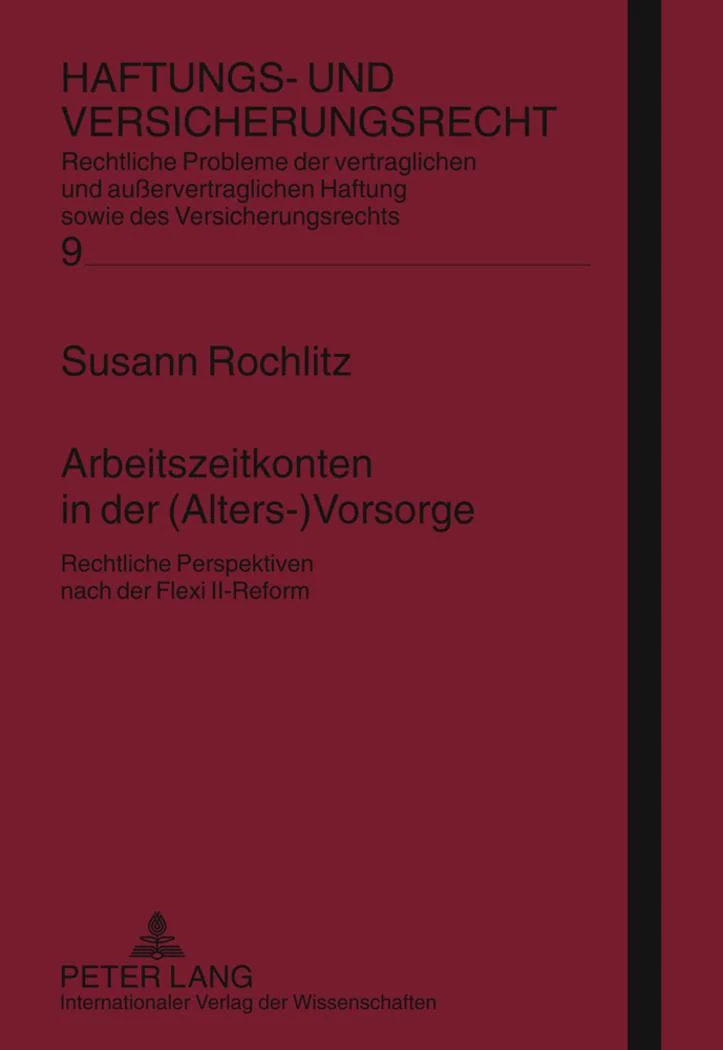 Arbeitszeitkonten in der (Alters-)Vorsorge