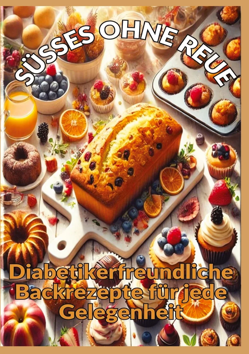 SÜSSES OHNE REUE: Zuckerfrei genießen: Backen für Diabetiker - Brot, Kuchen, Pralinen und gesunde Süßigkeiten