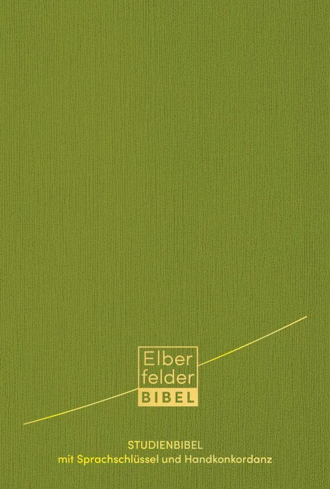 Elberfelder Studienbibel, Kunstleder, mit Sprachschlüssel und Handkonkordanz