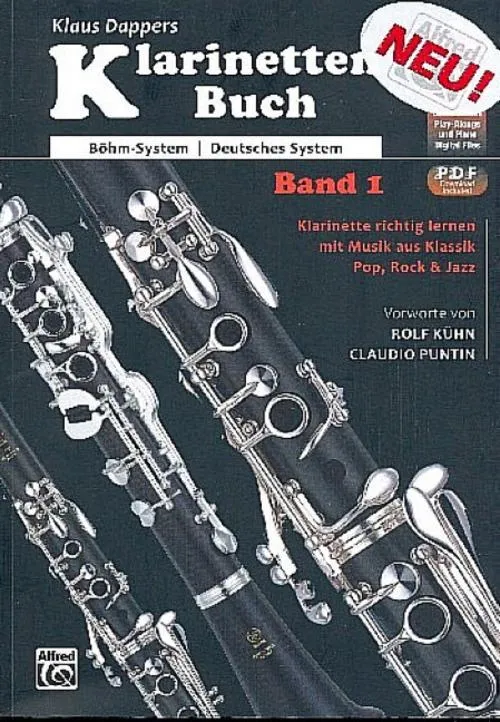 Klaus Dappers Klarinettenbuch Band 1