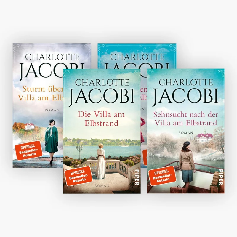 Die Elbstrand-Saga Band 1-4 plus 1 exklusives Postkartenset